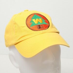 Disney Parks Hat Cap Snap Back One Size Yellow Wilderness Explorers Up Mens